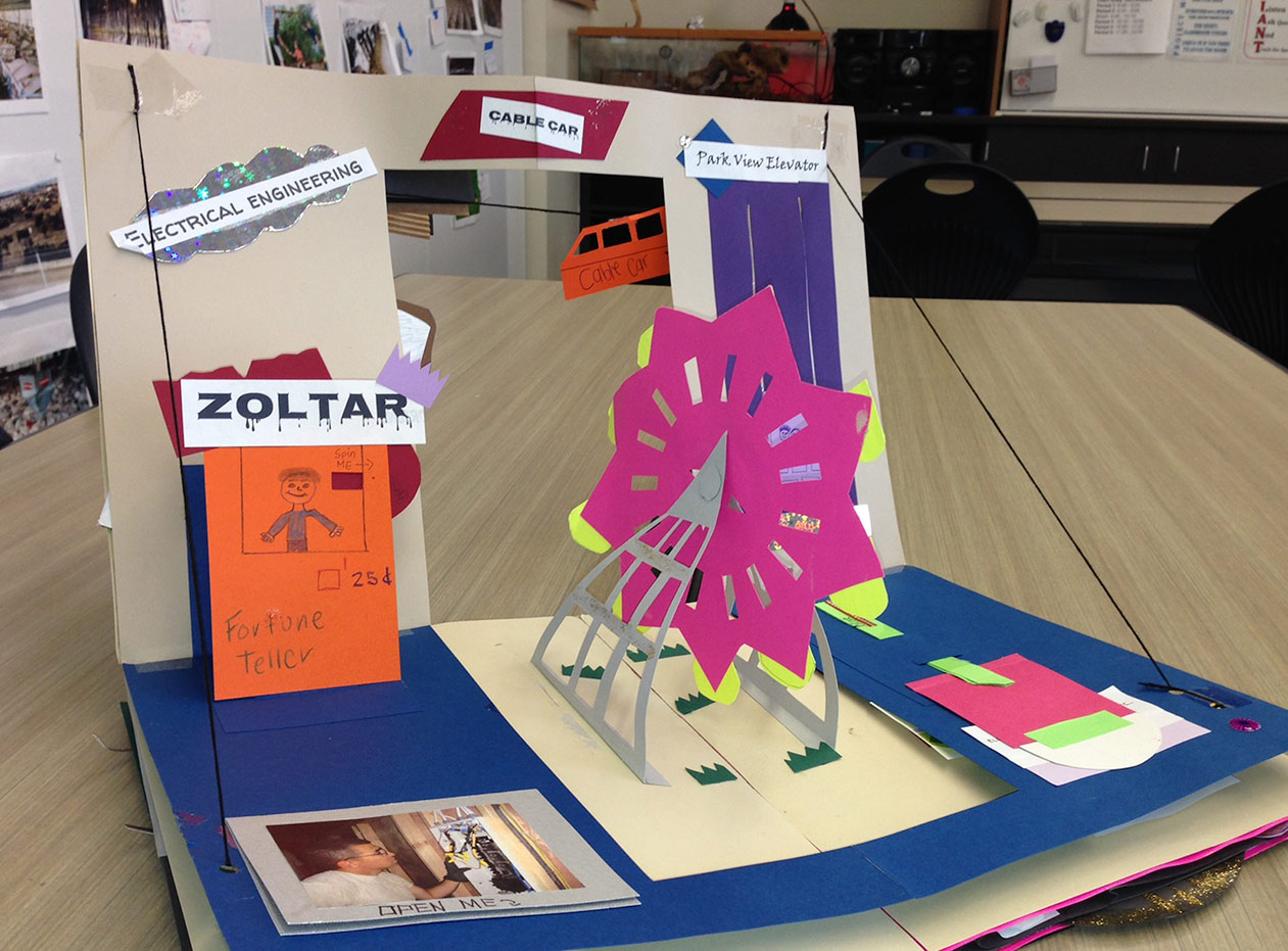 Engineering Pop-Up Book! - High Tech Middle Chula Vista