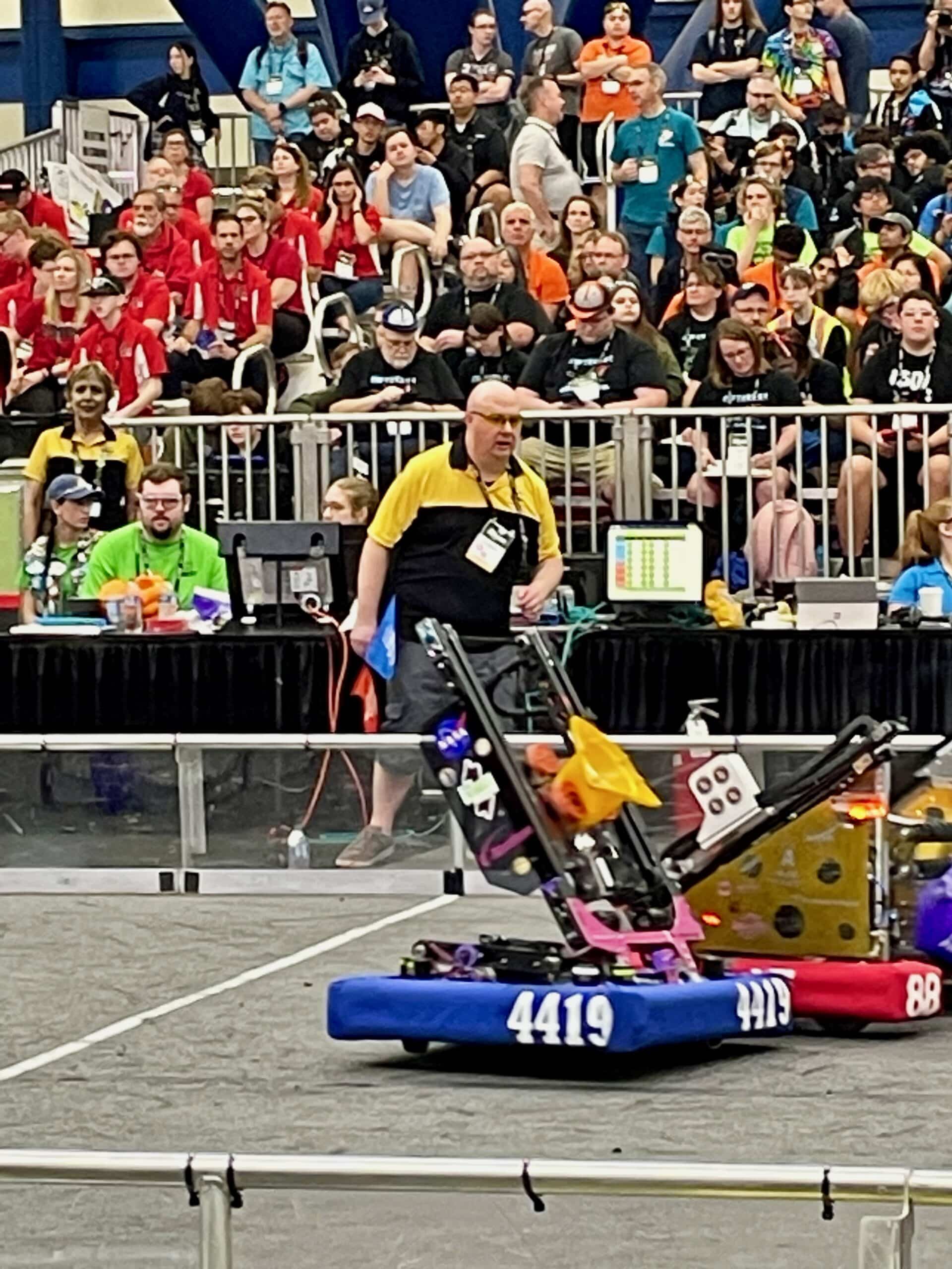 Team Rewind competing