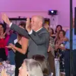 HTH CEO Emeritus Larry Rosenstock celebrates with attendees at recent HTH Foundation gala.
